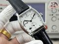 Vacheron Constantin Malte Tonneau Dual Time Silver Dial Automatic Watch 36mm