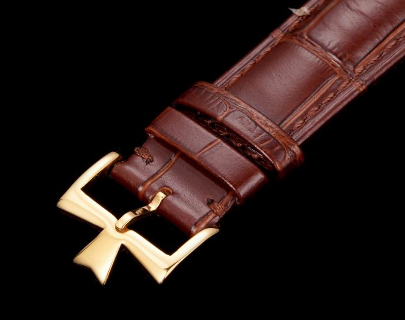Vacheron Constantin Chronomètre Royal Automatic Champagne Dial Brown Leather Watch 40mm
