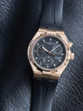 Vacheron Constantin Overseas Dual Time Black Dial Automatic Watch 42mm