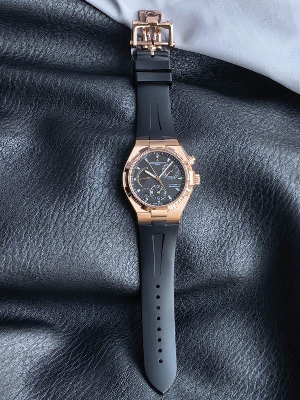 Vacheron Constantin Overseas Dual Time Black Dial Automatic Watch 42mm