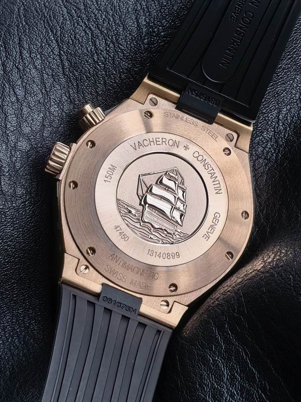 Vacheron Constantin Overseas Dual Time White Dial Automatic Watch 42mm