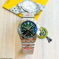 Breitling Chronomat Silver/Green 44 mm