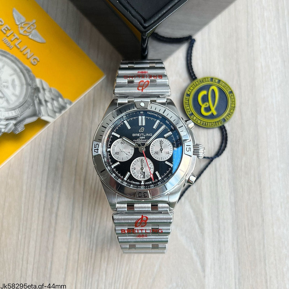 Breitling Chronomat Silver/Black 44 mm