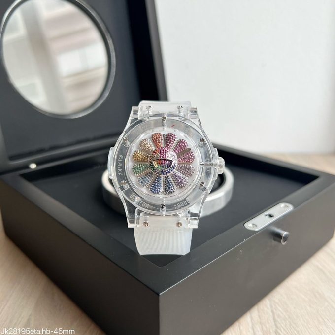 Hublot Classic Fusion Takashi Murakami Sapphire Rainbow 45 mm