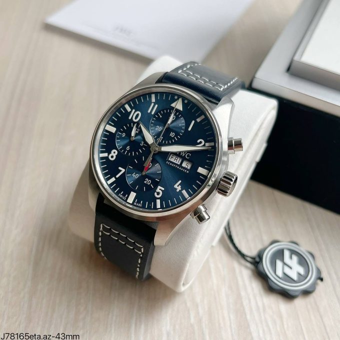 IWC Pilot’s Watch Chronograph Blue 43 mm