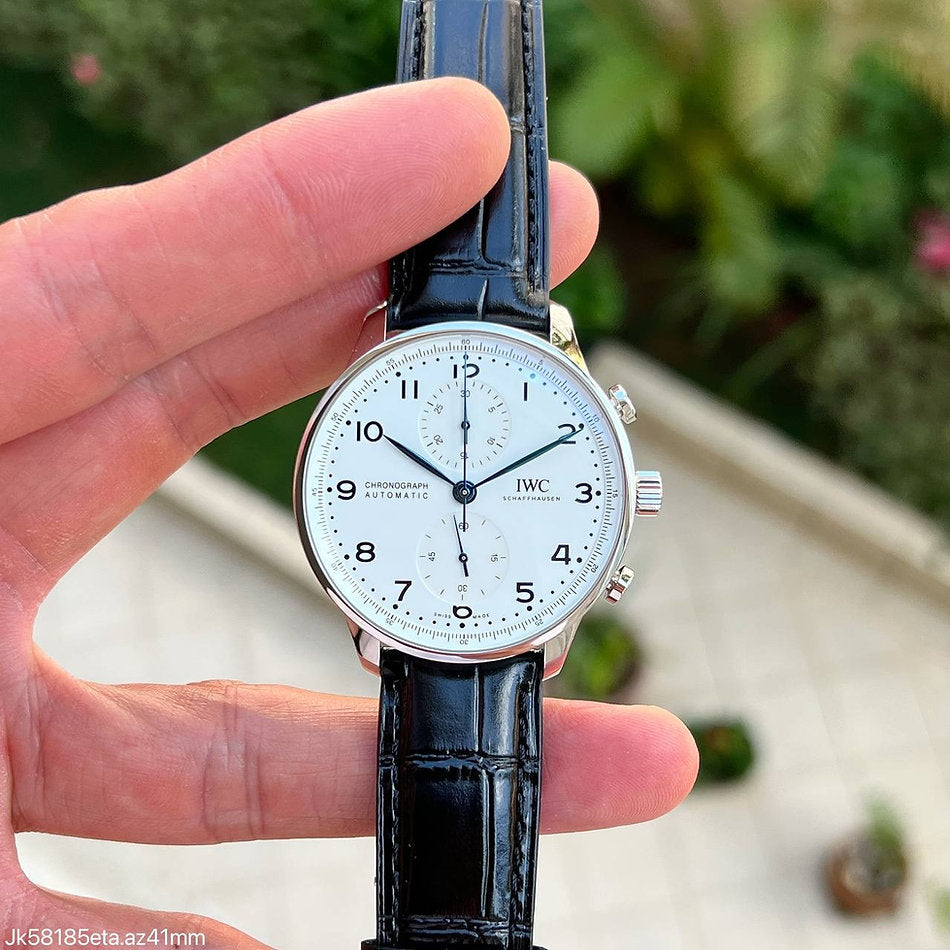 IWC Portugieser Chronograph Silver Dial 41 mm
