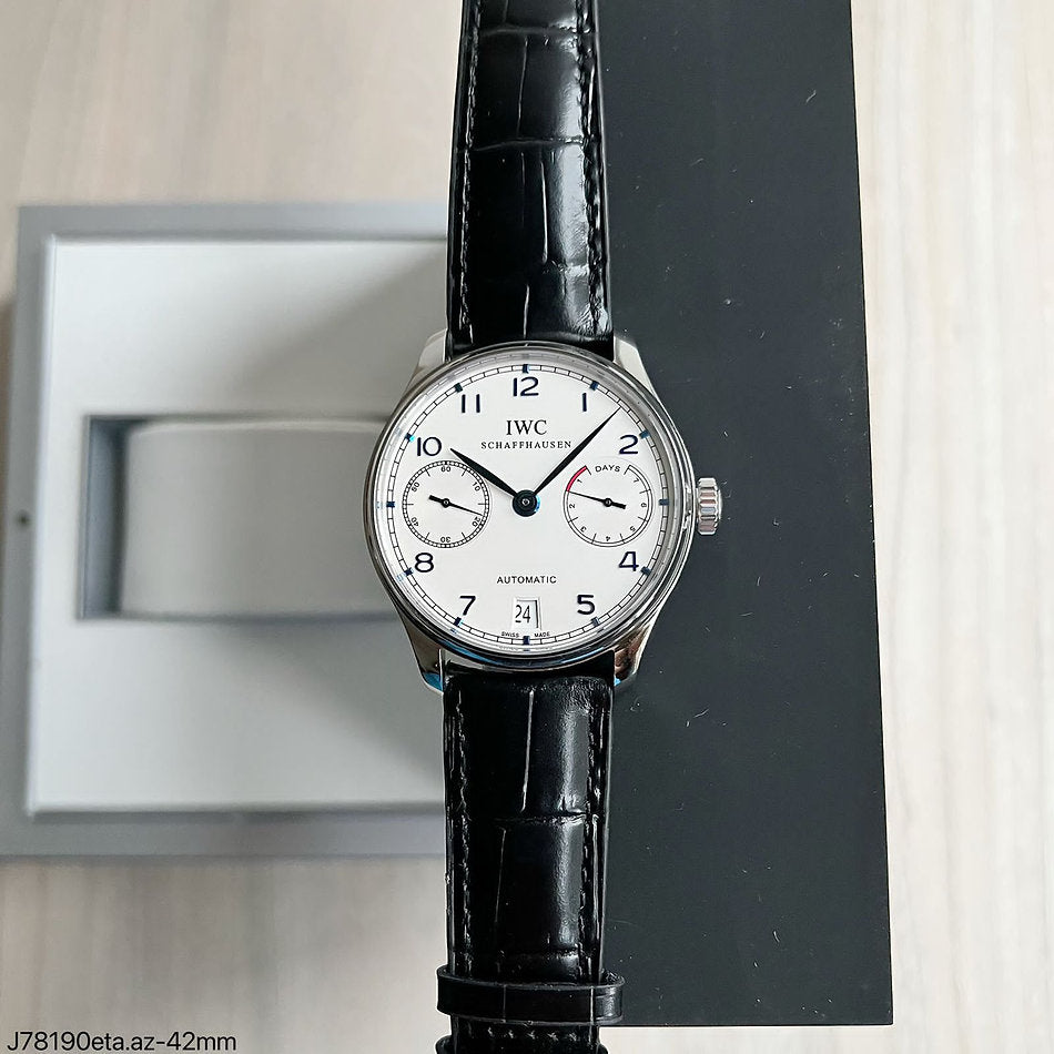 IWC Portugieser Automatic Steel White Dial 42 mm