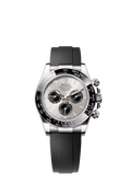 Rolex Oyster Perpetual Cosmograph Daytona White Gold Black Diamond Dial 40 mm