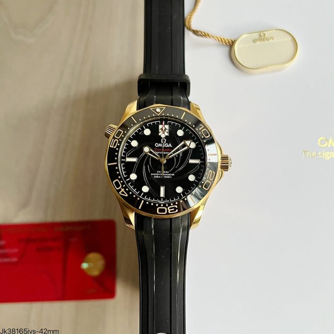 Omega Seamaster 007 300M Black Gold 42 mm