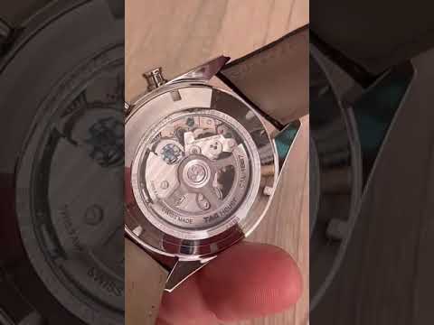TAG Heuer Carrera Calibre 1887 Chronograph White Leather 43 mm