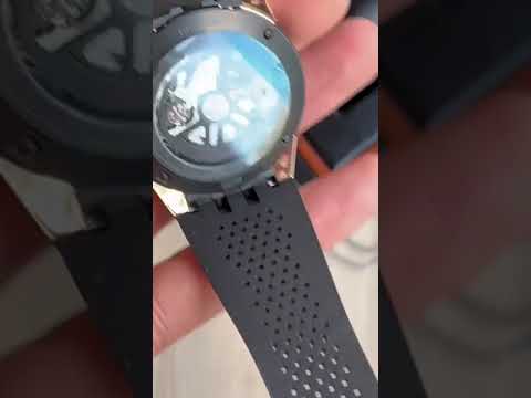 TAG Heuer Carrera Calibre Heuer 01 Rose Gold Black Skeleton Rubber 43 mm