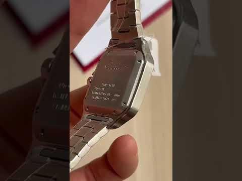 Cartier Santos de Cartier White 35 mm