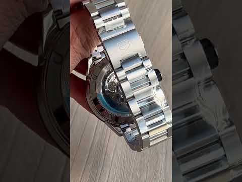 TAG Heuer Carrera Calibre Heuer 01 Blue Skeleton Stainless Steel 43 mm