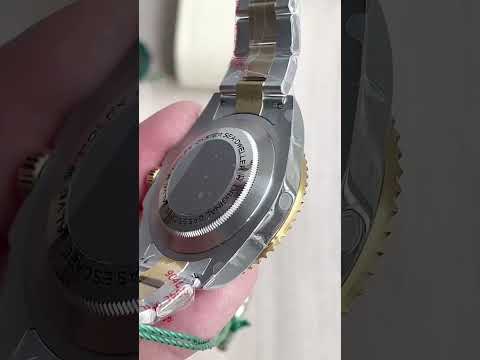 Rolex Sea-Dweller 4000 Black Two-Tone Gold Stainless Steel 43 mm