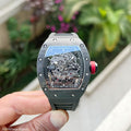Richard Mille RM 035 Americas Black Skeleton Red Crown 43 mm
