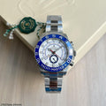 Rolex Yacht-Master II White Blue Stainless Steel 44 mm