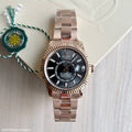 Rolex Sky-Dweller Rose Gold Gray Dial 42 mm