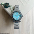 Rolex Submariner Date Turquoise Black Stainless Steel 40 mm
