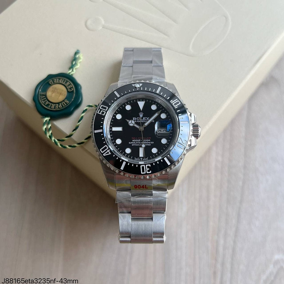 Rolex Sea-Dweller 4000 Black Stainless Steel 43 mm
