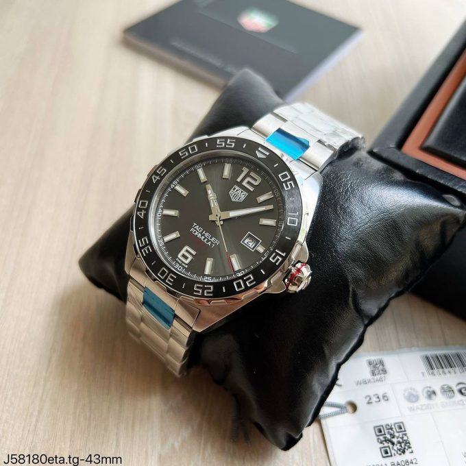 TAG Heuer Formula 1 Automatic Black Stainless Steel 43 mm